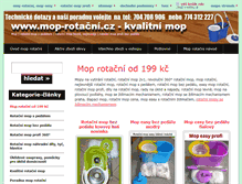 Tablet Screenshot of mop-rotacni.cz